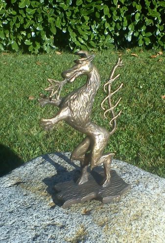 Der Steirische Panther in Bronze